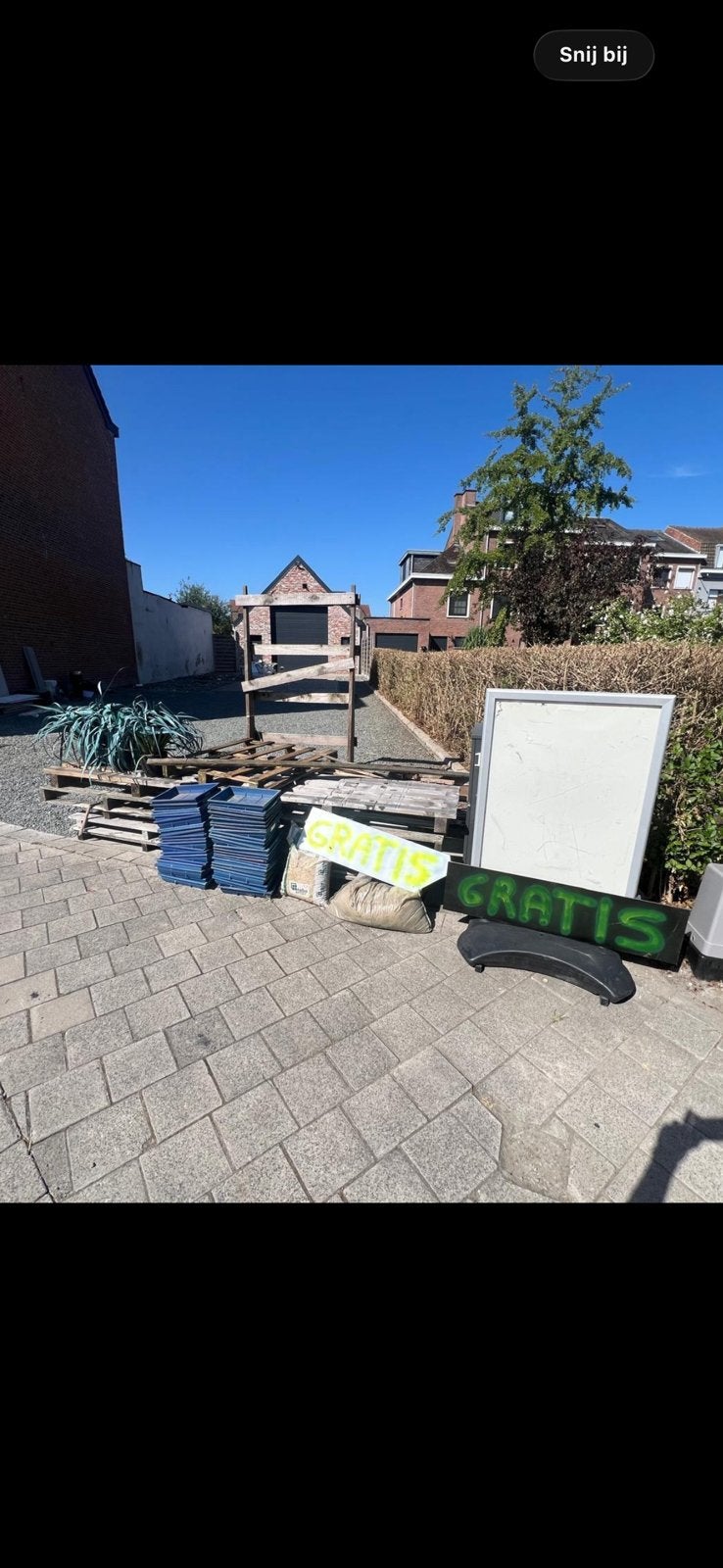 Paletten, reclamebord,…, Bricolage & Construction, Enlèvement, Utilisé