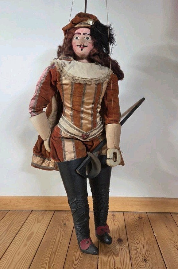 Marionnette du théâtre de toone, Enlèvement