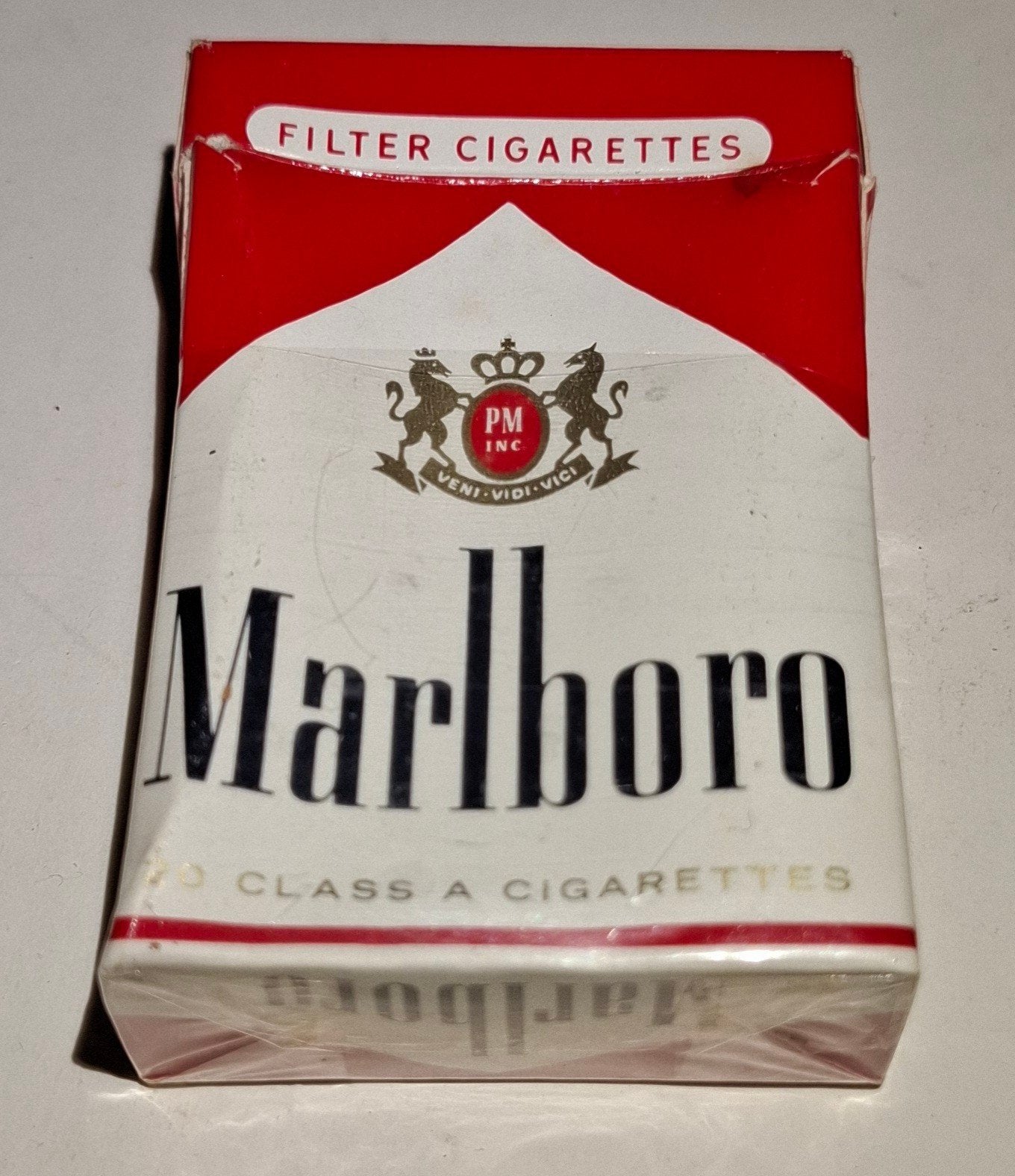 klassiek, vintage pakje Marlboro sigaretten. regie Française, Ophalen of Verzenden