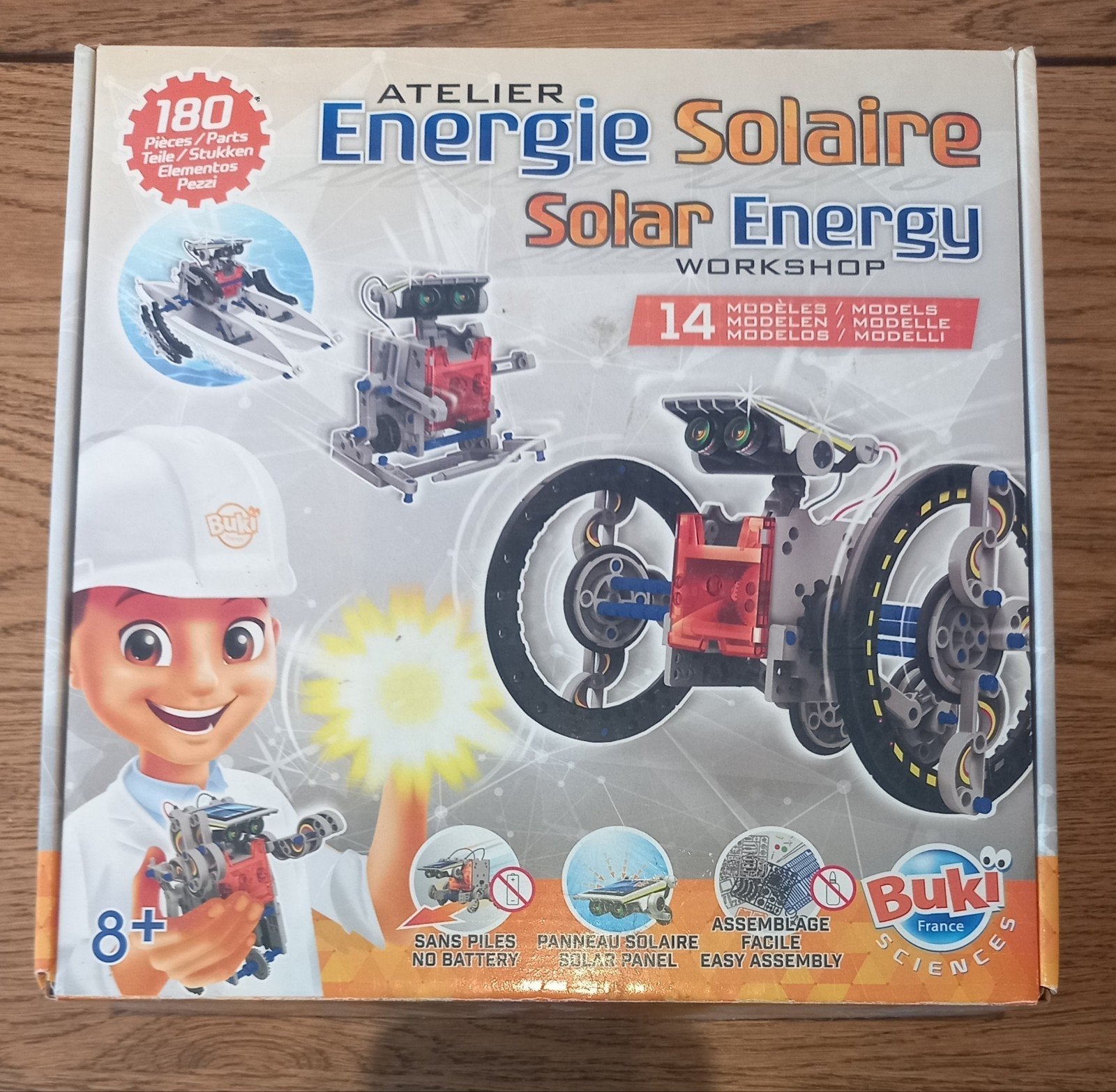 Atelier Energie Solaire - Buki France - 14 modèles, Enlèvement ou Envoi, Utilisé, Construction