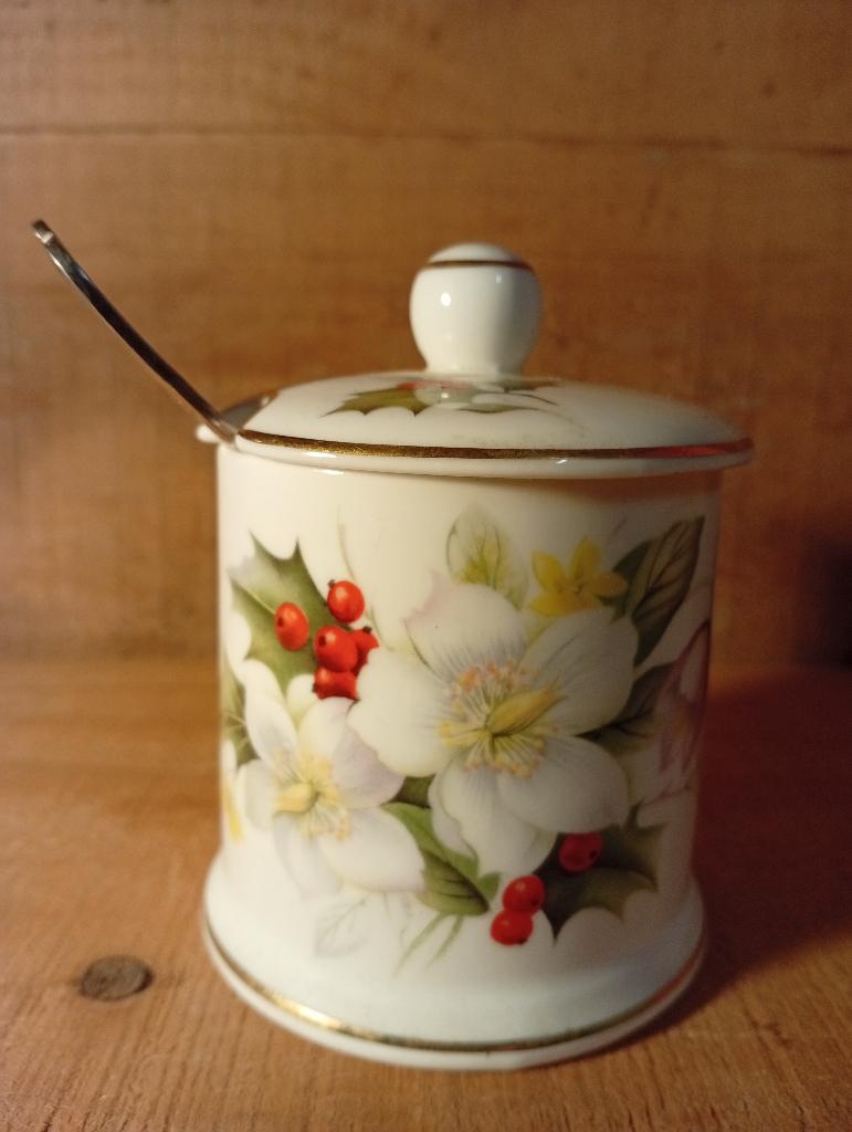 Pot à Confiture en Porcelaine Anglaise FORTNUM & MASON, Antiquités & Art, Enlèvement