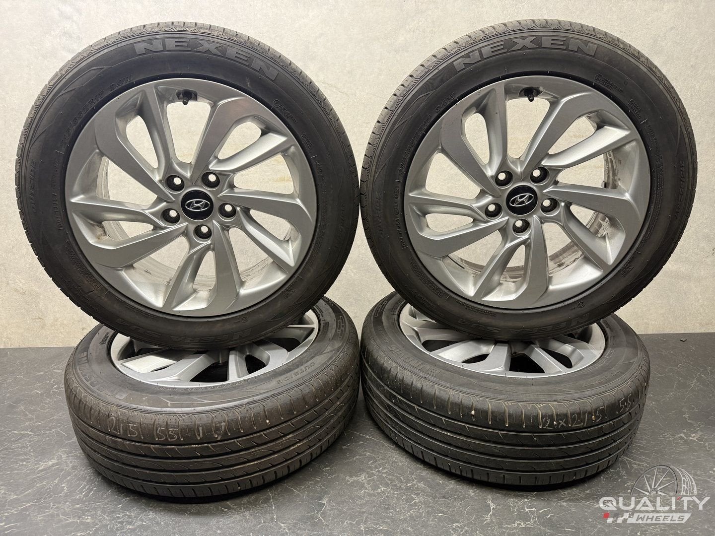 2x 17” Kia Niro, Optima, Soul, Hyundai Kona, Velgen + Banden, Auto-onderdelen, Banden en Velgen, -, -, Banden en Velgen, 17 inch