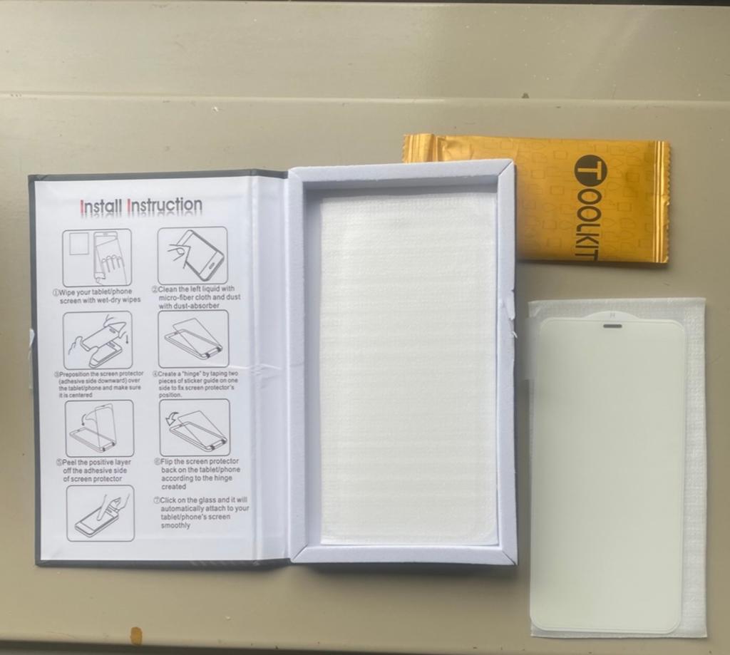 Verre trempé état neuf jamais utilisé,erreur de commande, Enlèvement ou Envoi, Comme neuf, IPhone 11