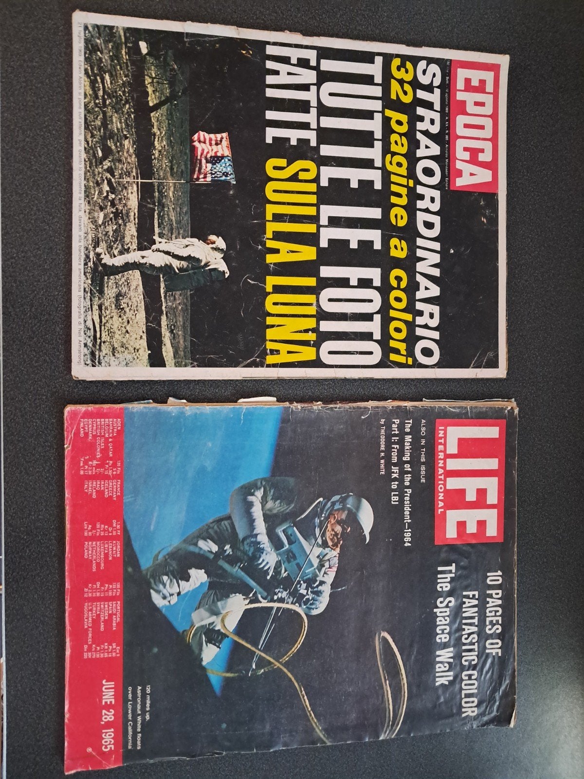 Ruimtevaart magazines, Livres, Aventure & Action, Enlèvement