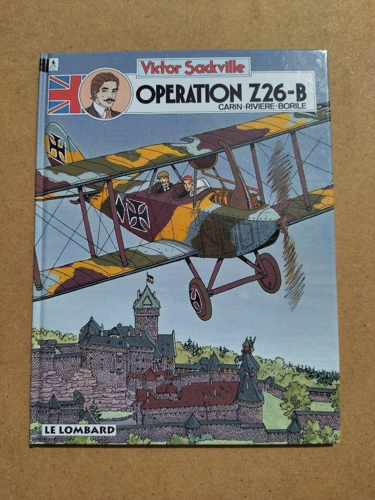 Victor Sackville - 12. Opération Z26-B / EO 1997, Livres, BD, Enlèvement ou Envoi, Une BD, Utilisé, Carin - Rivière - Borile