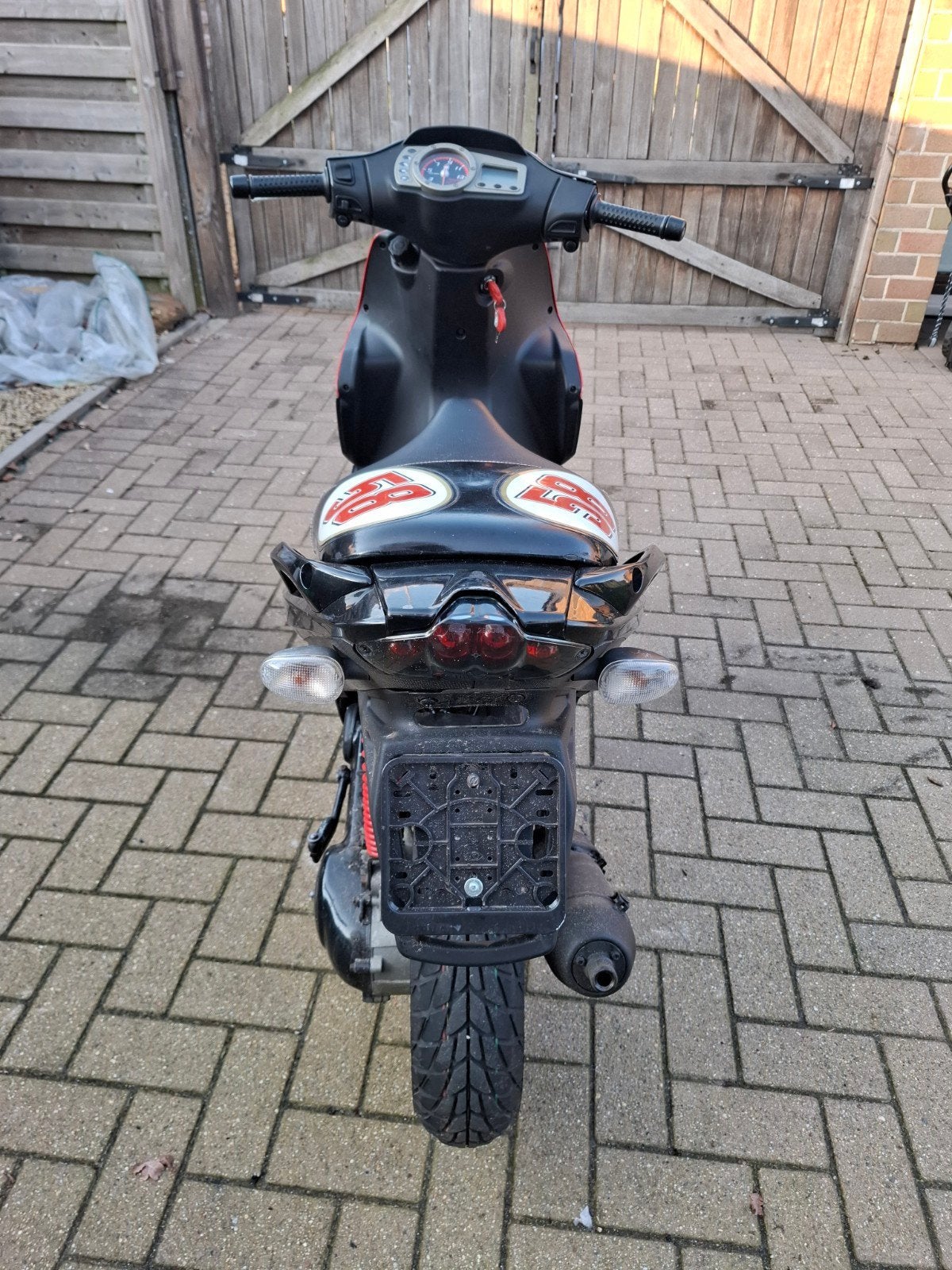 Gillera runner 50cc, Ophalen