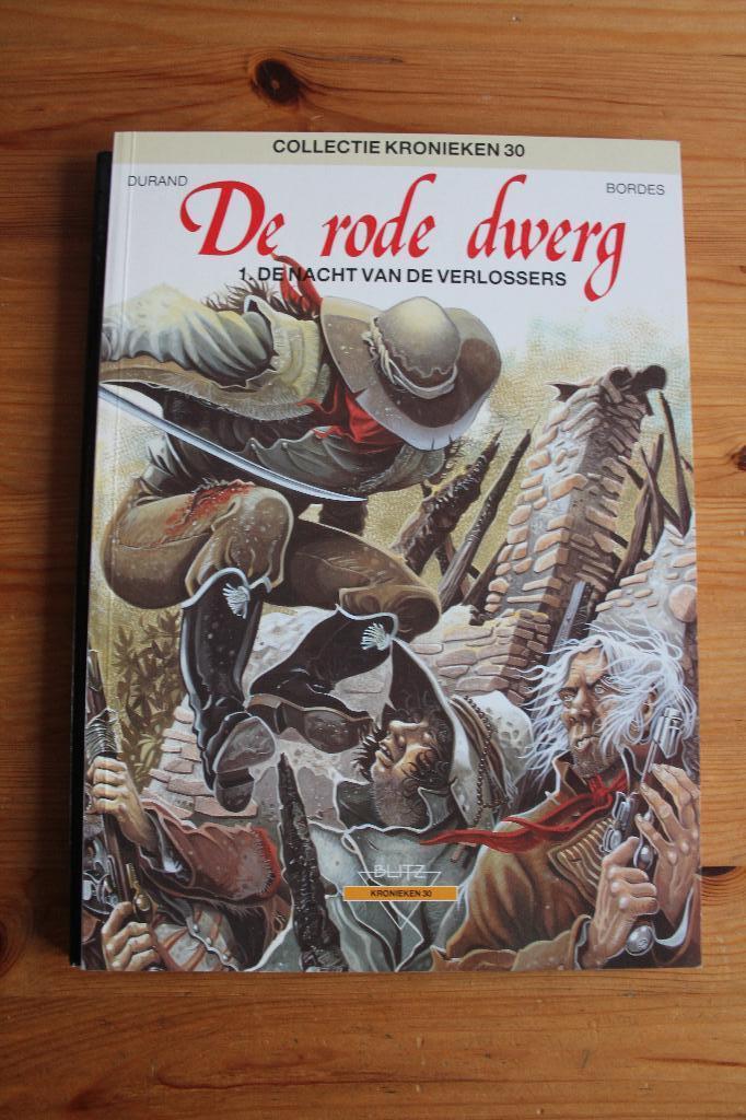 De rode dwerg, Boeken, Stripverhalen, Eén stripboek, Durand- Bordes, Ophalen of Verzenden, Zo goed als nieuw