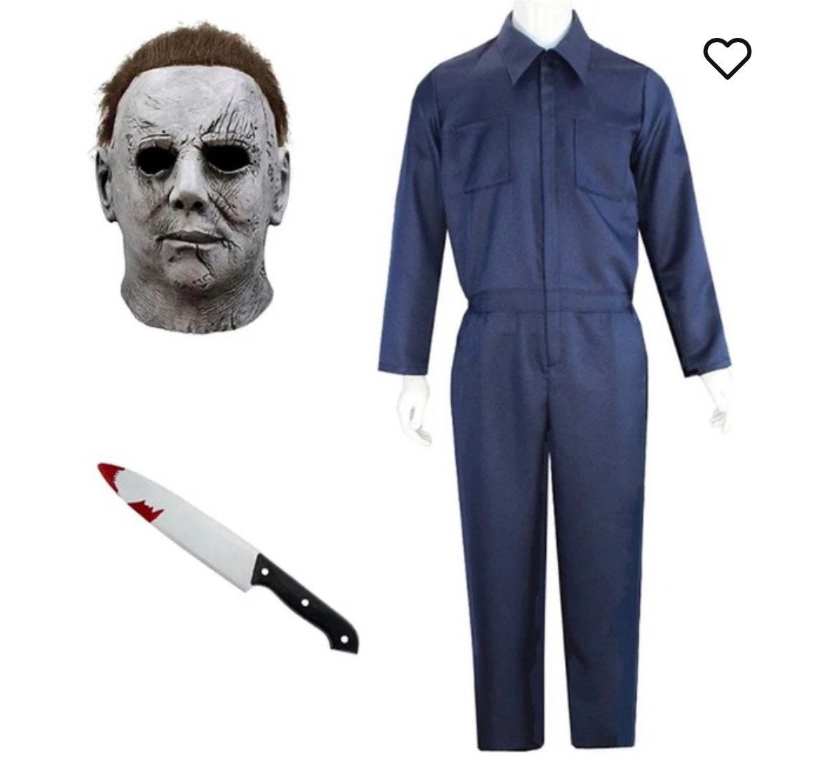 Halloween costuum Michael Myers, Hobby en Vrije tijd, Feestartikelen, Ophalen, Nieuw, Kostuum