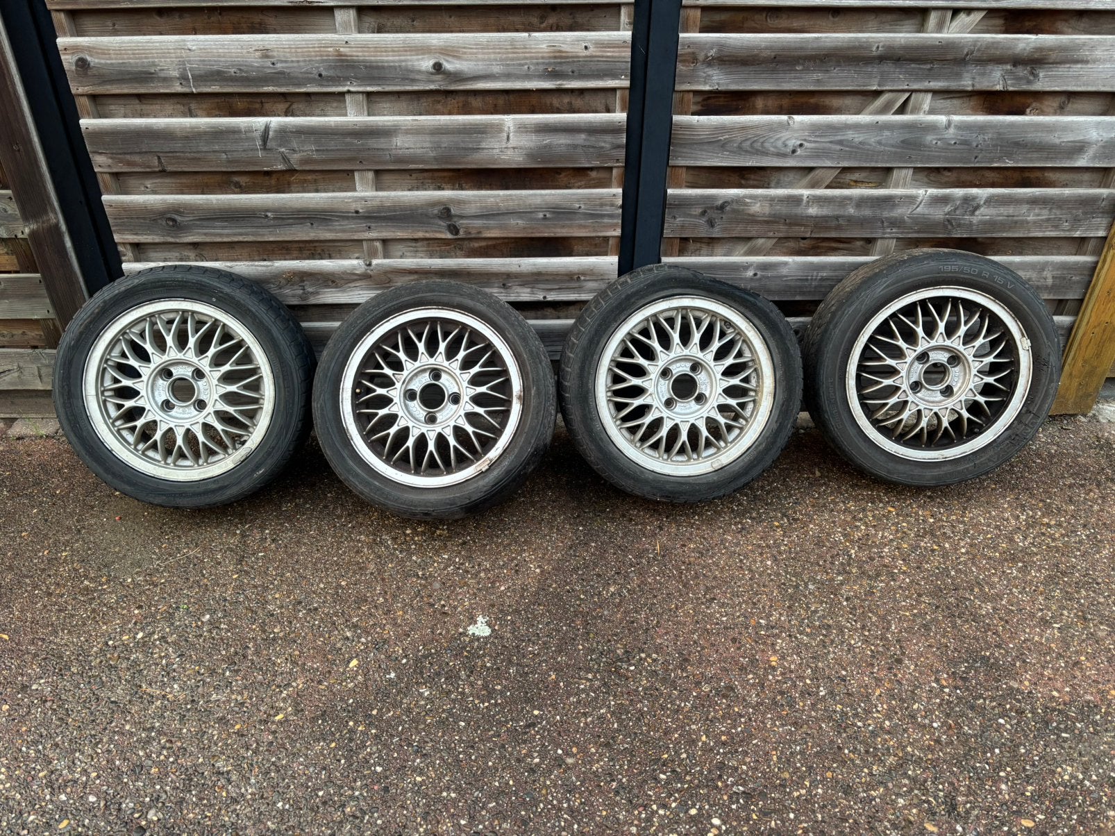 Originele VW BBS 433 15” velgen 4x100 ET45 – Golf 3, Auto-onderdelen, Ophalen, Gebruikt, 15 inch, Velg(en)