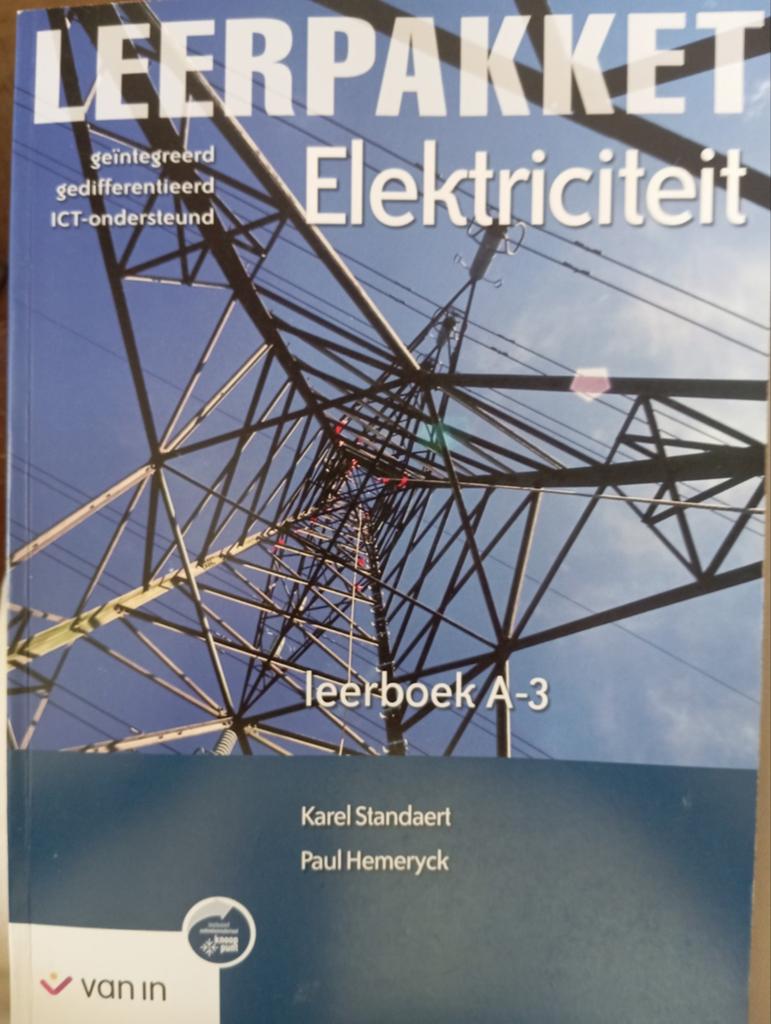 LEERPAKKET Elektriciteit - leerboek A-3, Boeken, Ophalen of Verzenden