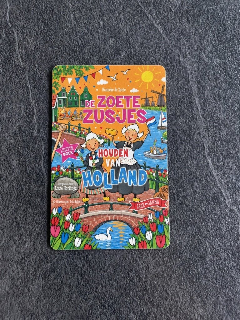 Yoto kaart - De Zoete Zusjes houden van Holland, Ophalen of Verzenden, Nieuw, Taal en Lezen, Met geluid