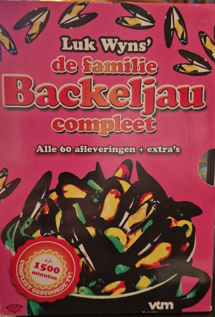 De Familie Backeljau - compleet (60 afleveringen) - 12 DVD, Cd's en Dvd's, Ophalen, Gebruikt, Inclusief doosje, Nederlands