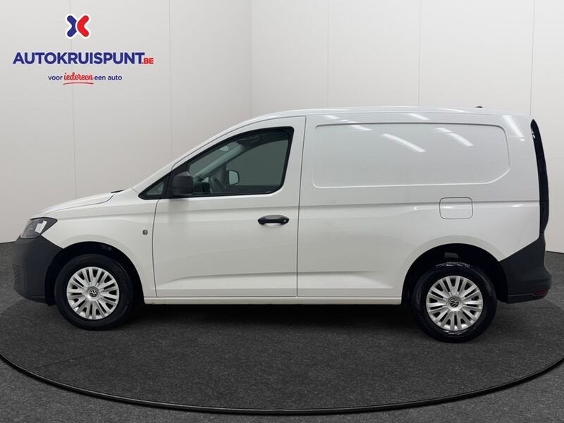 Volkswagen Caddy 2.0 Tdi, Auto's, Stof, Euro 6, Wit, Parkeersensor
