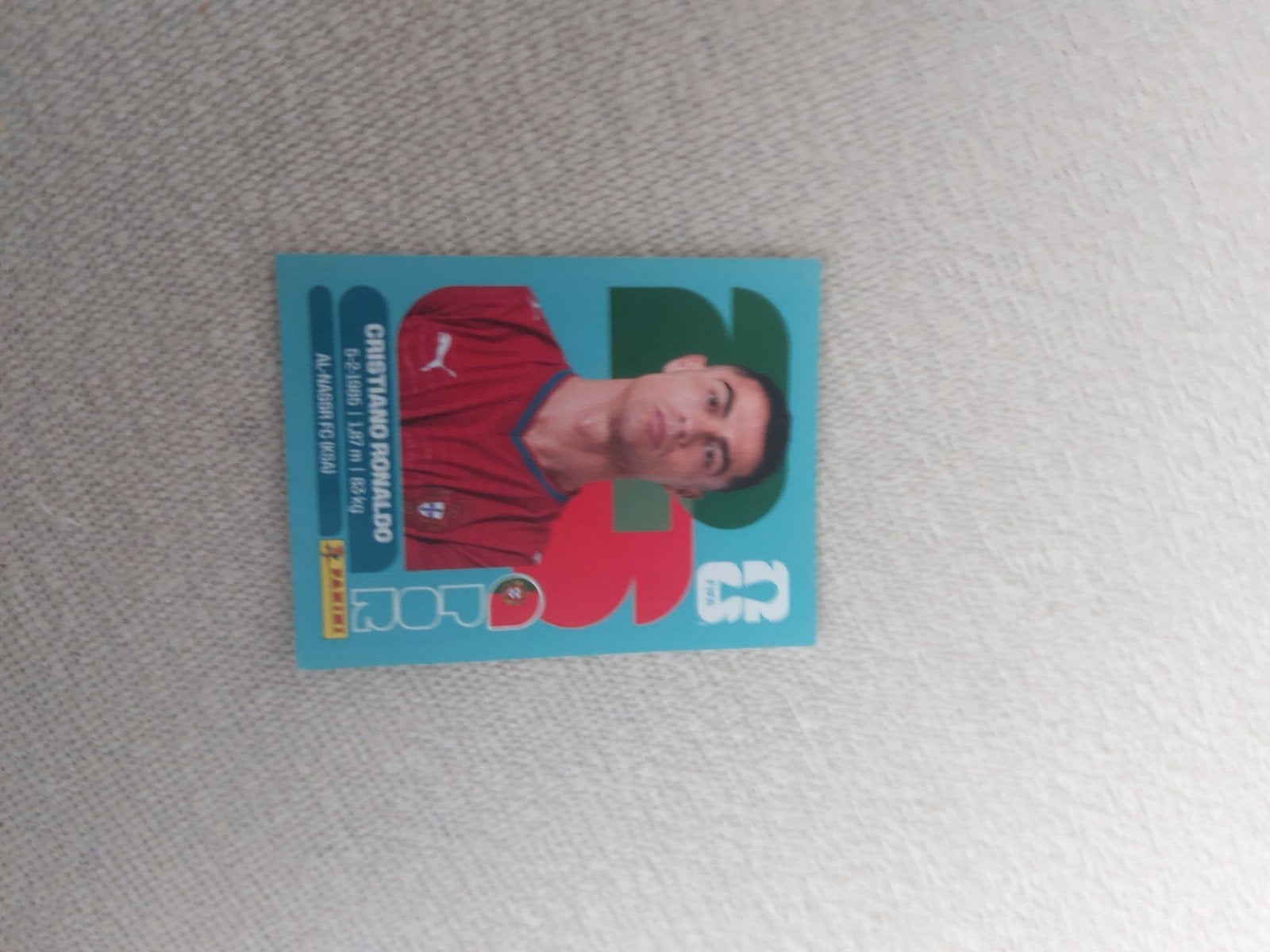Voetbal kaartje, Ophalen