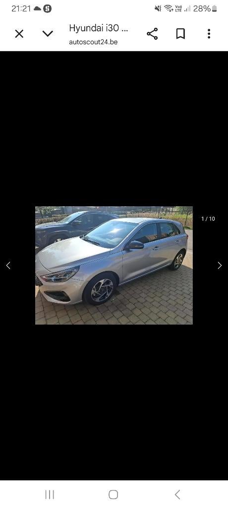 Huyndai I30, Voorwielaandrijving, Stof, Handgeschakeld, Particulier