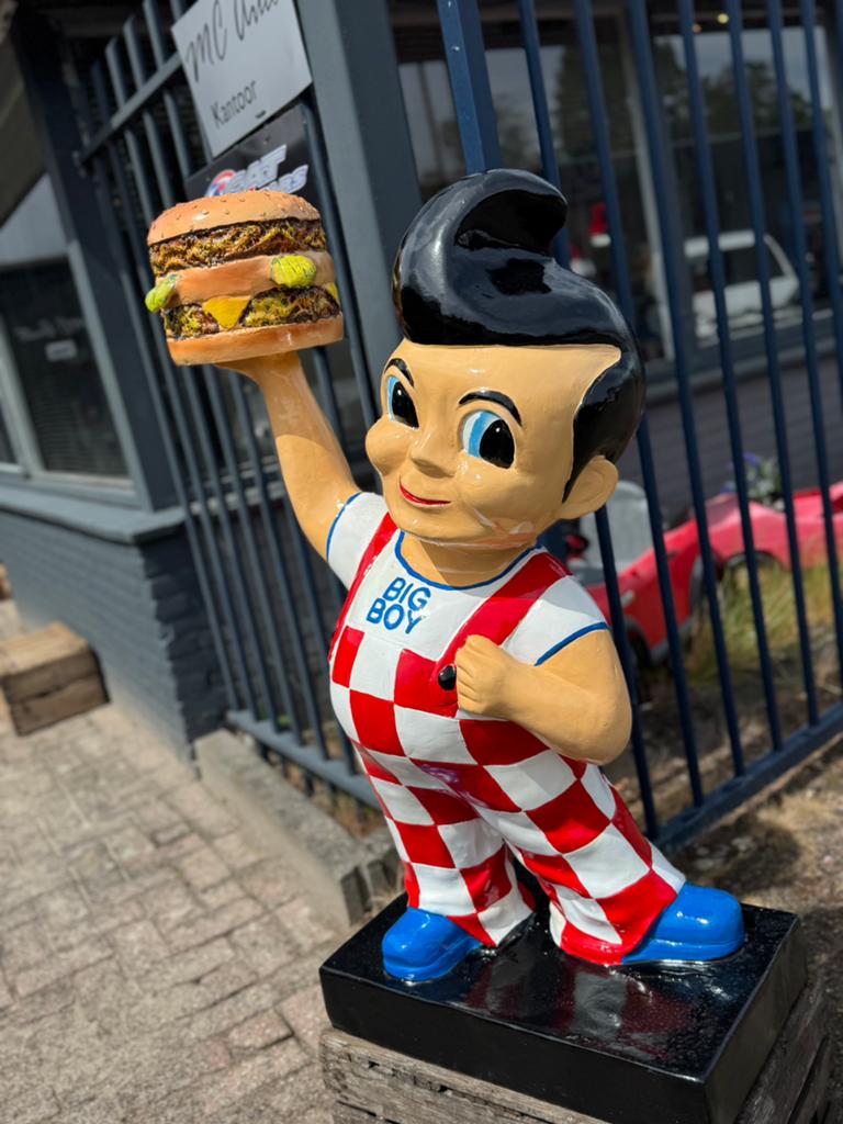 Statue Big Boy Hamburger, États-Unis, Enlèvement, Utilisé, Panneau publicitaire