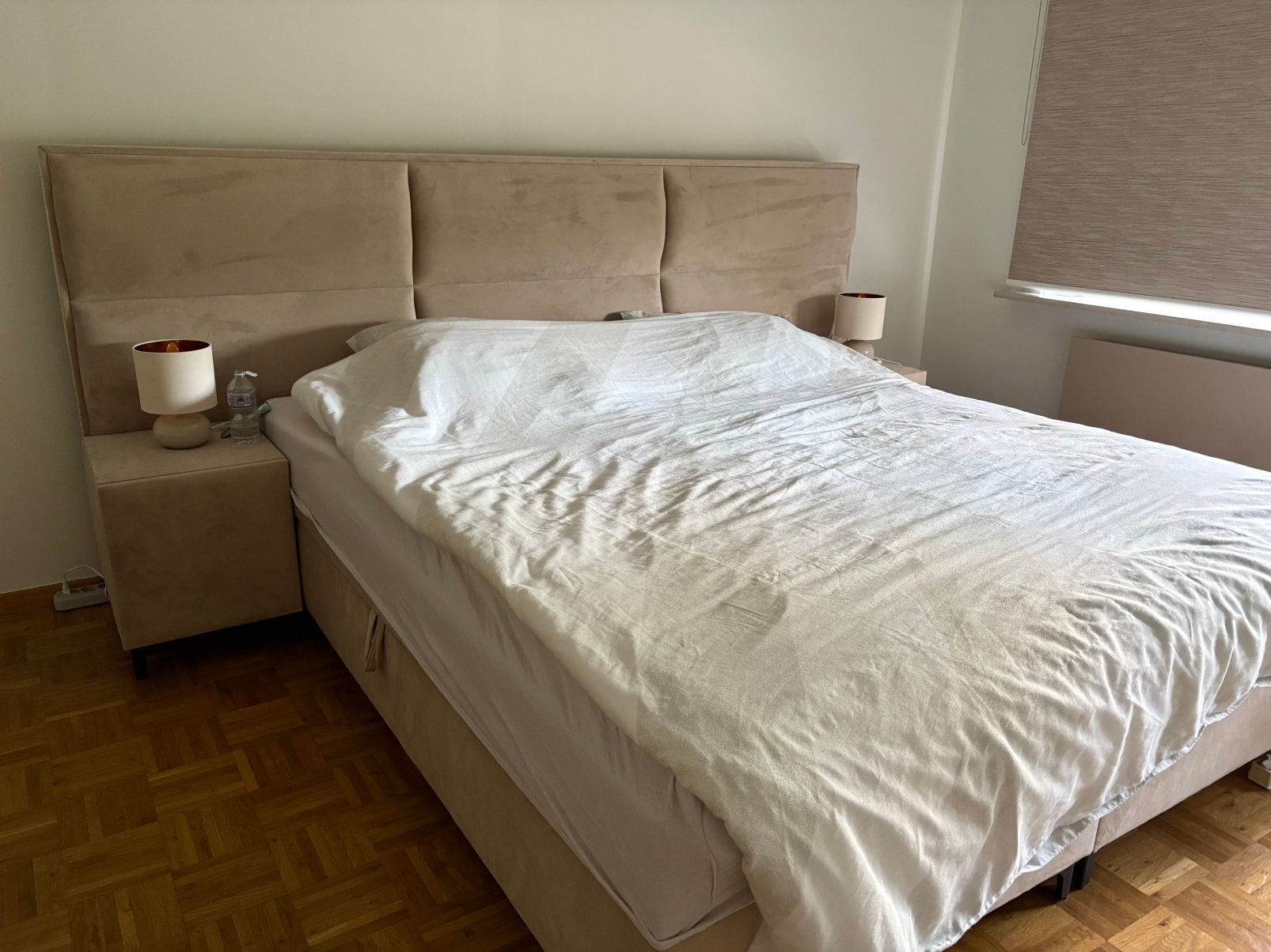 Boxspring 180x200, Huis en Inrichting, Slaapkamer | Complete slaapkamers, Ophalen, Zo goed als nieuw
