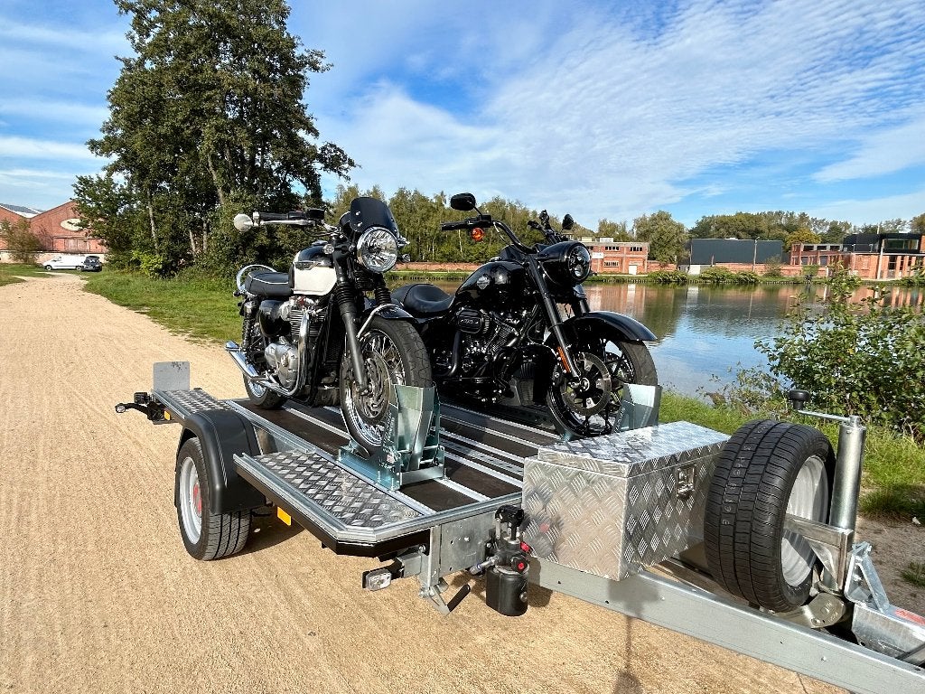te huur: professionele zakbare motortrailer, Ophalen, Nieuw