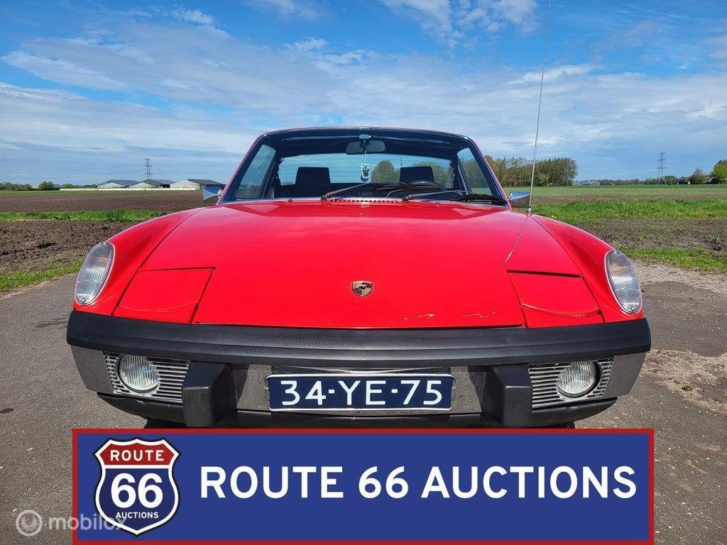 Porsche 914 2.0 | 1973 | Route 66 Auctions, Autos, Achat, Entreprise, Boîte manuelle, Autre carrosserie