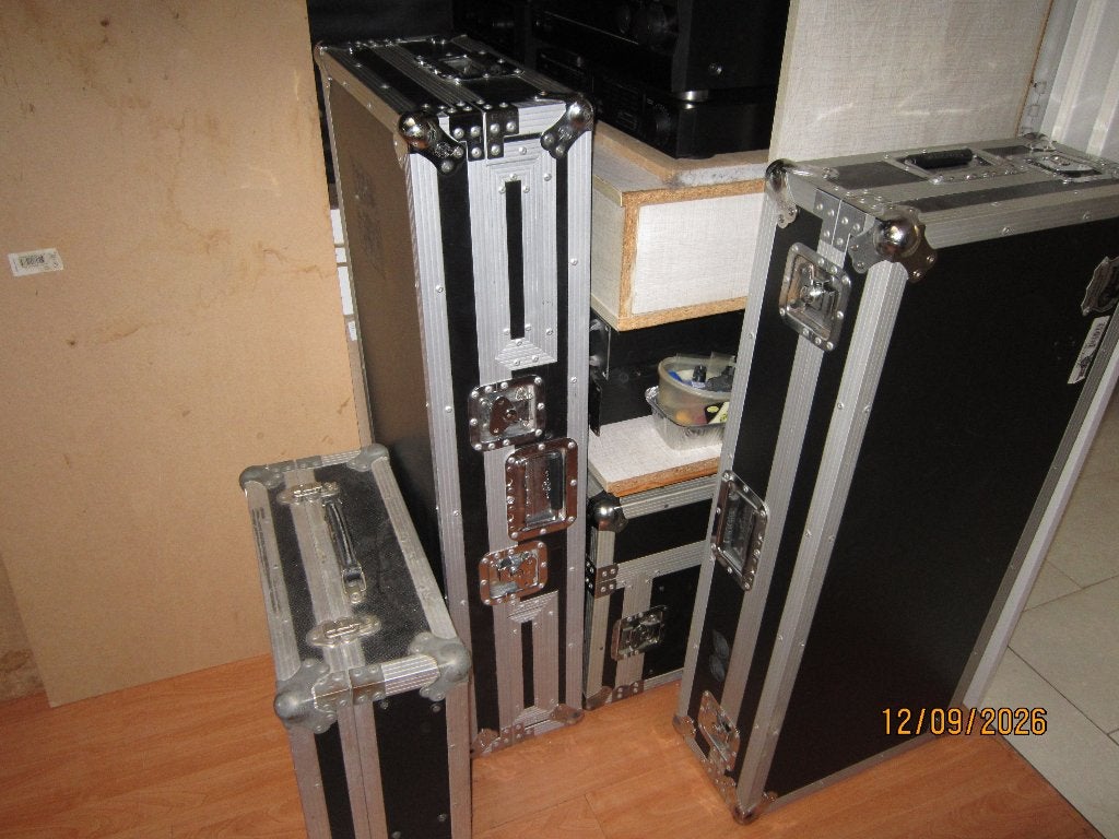 4 x flightcases te koop, Muziek en Instrumenten, Ophalen, Zo goed als nieuw, Overige instrumenten, Flightcase