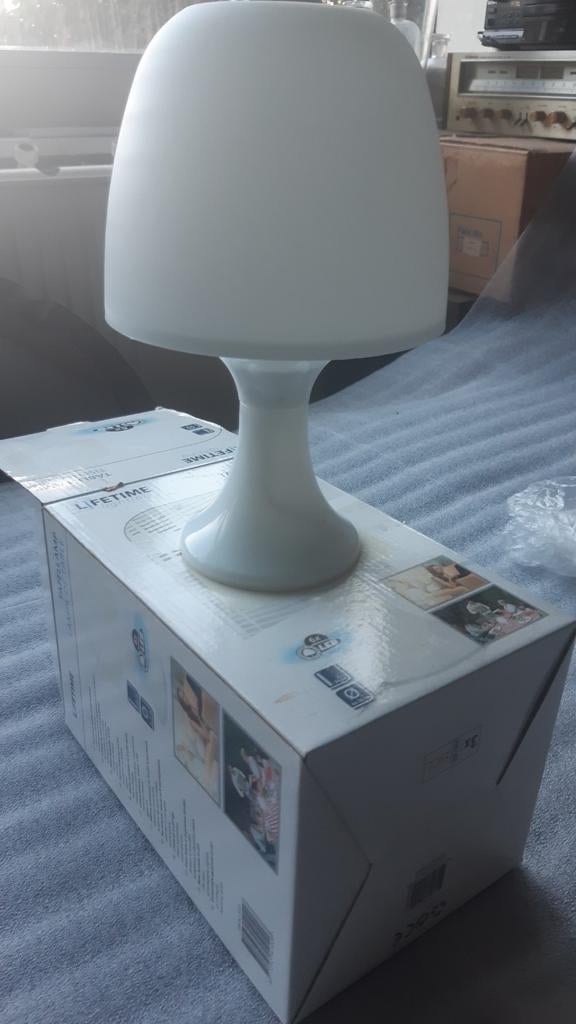 Tafellamp Lifetime 6 led., Huis en Inrichting, Ophalen of Verzenden
