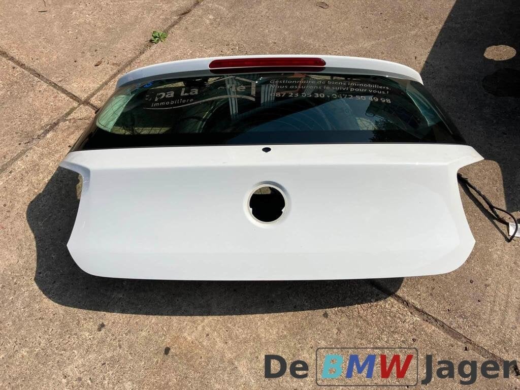 Achterklep wit BMW 1-serie F20 F21 63257241551, Gebruikt, Achterklep, Ophalen of Verzenden, BMW