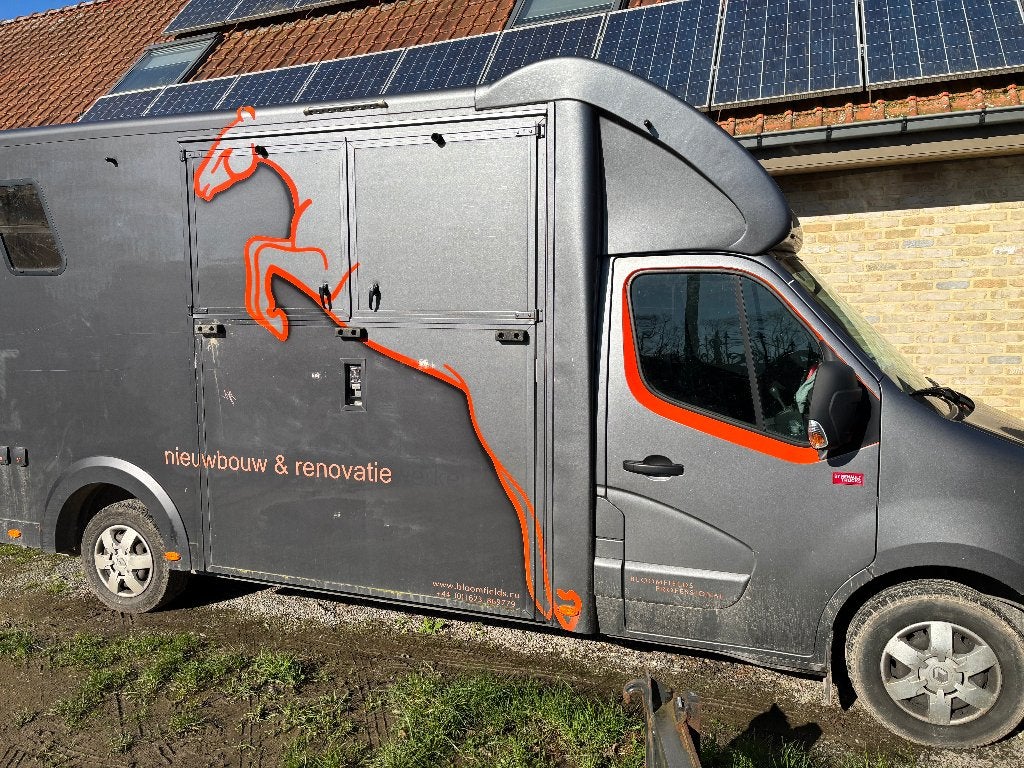paardencamionet : Renault Master Bloomfield Legacy Prof, Auto's, Bestelwagens en Lichte vracht, Automaat, Euro 6, Diesel, Particulier