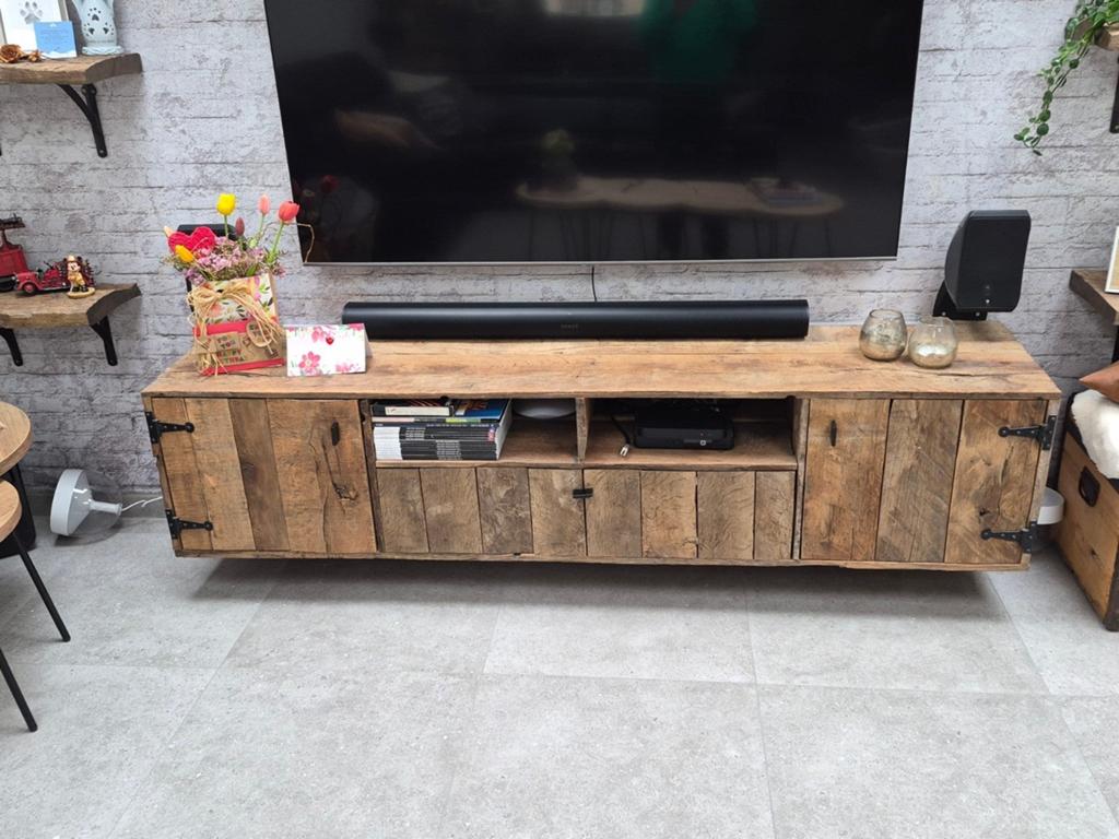 Tv kast eik, Ophalen of Verzenden