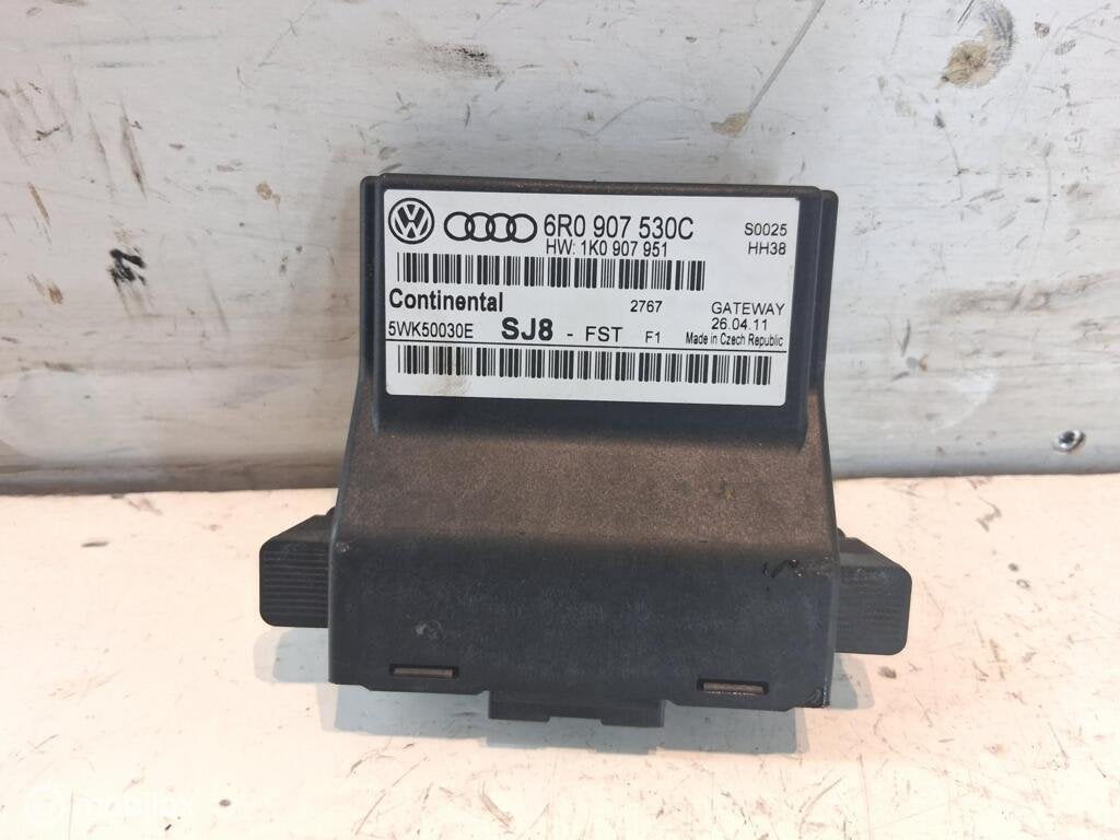 Gateway module Vw Polo 6R ('09-'14) 6R0907530C, Enlèvement ou Envoi, Volkswagen, Utilisé, Volkswagen