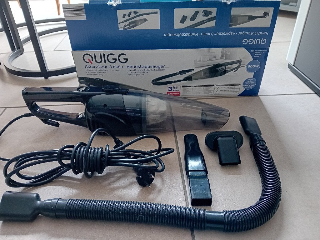 Aspirateur à main - Marque QUIGG, Elektronische apparatuur, Ophalen