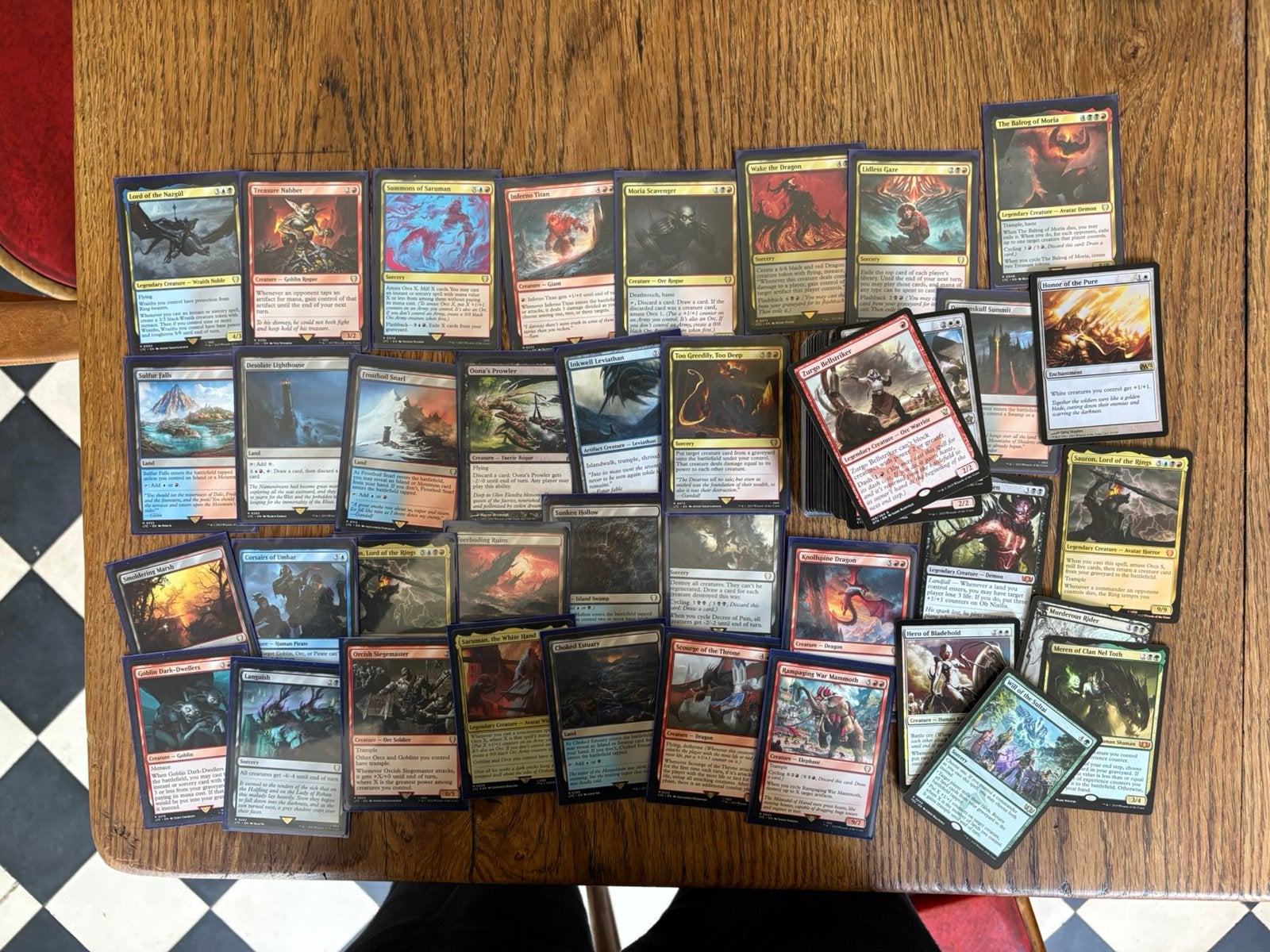 Lot Magic 150 rares en mythics MTG, Hobby en Vrije tijd, Verzamelkaartspellen | Magic the Gathering, Zo goed als nieuw, Ophalen of Verzenden