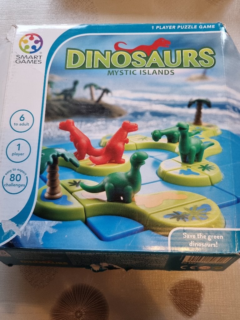 Smartgame dinosaurs, Ophalen, Gebruikt