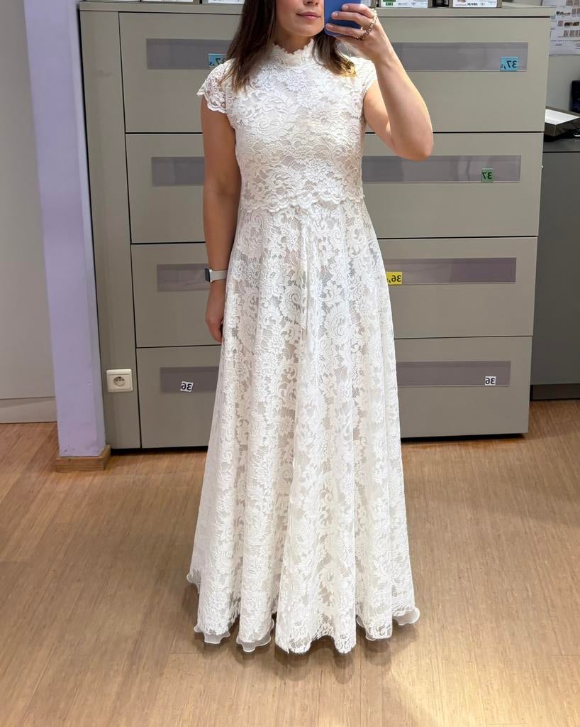 Trouwjurk Oni Onik, Enlèvement ou Envoi, Neuf, Blanc, Robe de mariée