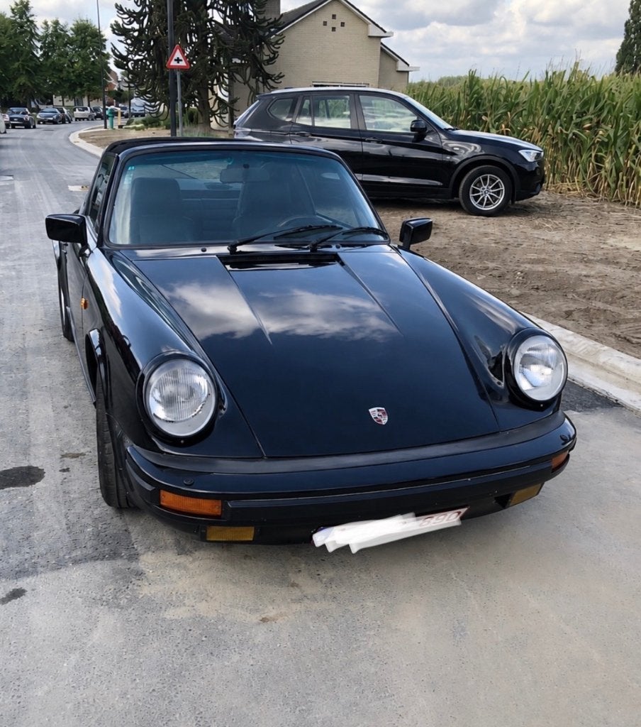 Porsche 911 oldtimer, Auto's, Porsche, 4 zetels, Zwart, Zwart, Leder
