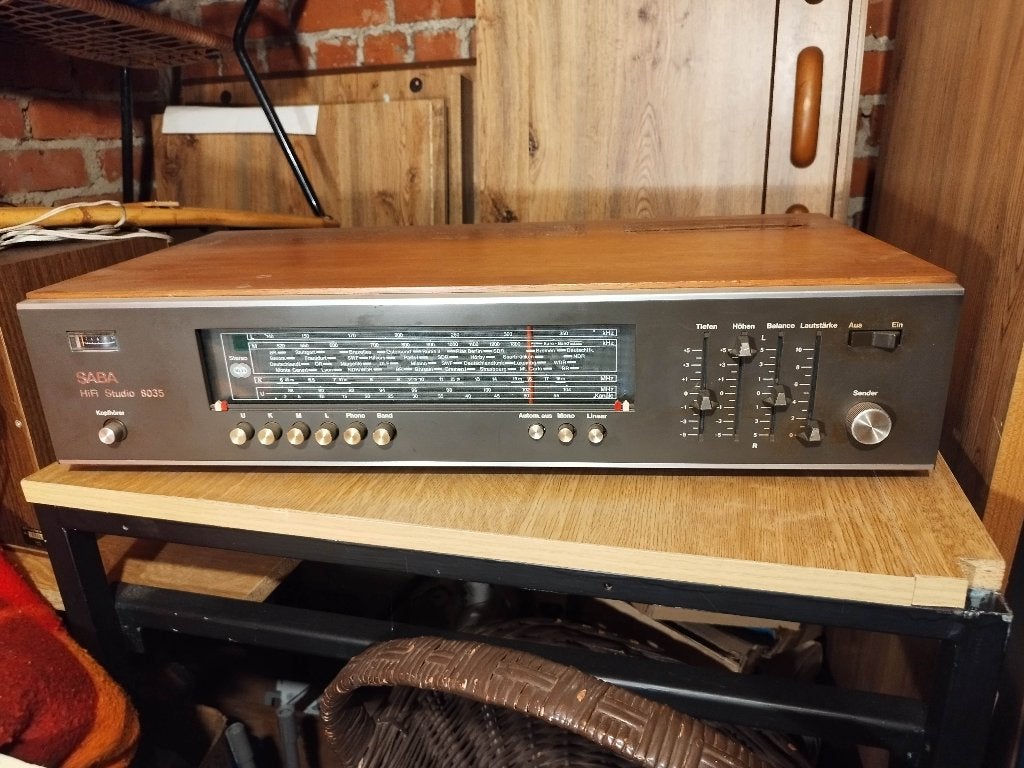 SABA HiFi Studio 8035 vintage ontvanger, Ophalen, Gebruikt