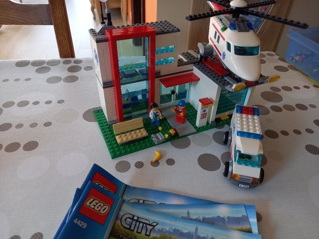 Hélicoptère de sauvetage Lego 4429, City, Enlèvement ou Envoi, Lego, Ensemble complet
