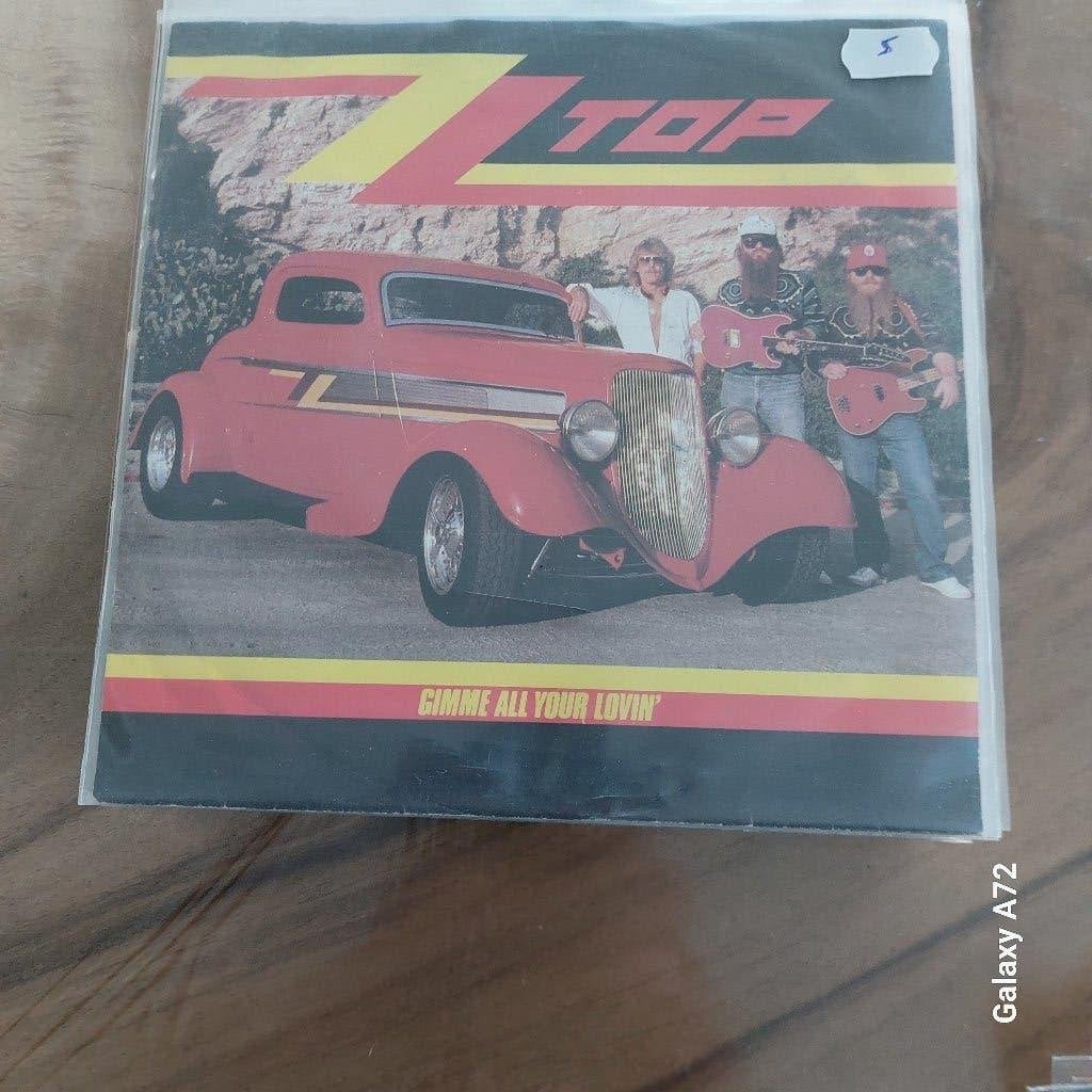 zz top gimme all your lovin, Gebruikt, 7 inch, Ophalen of Verzenden, Rock en Metal