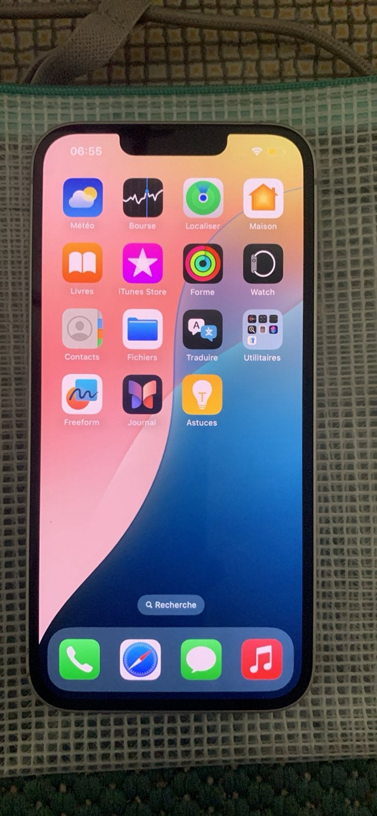 Iphone 13 couleur blanc 256gb de stockage, Enlèvement ou Envoi, Comme neuf, IPhone 13, Blanc