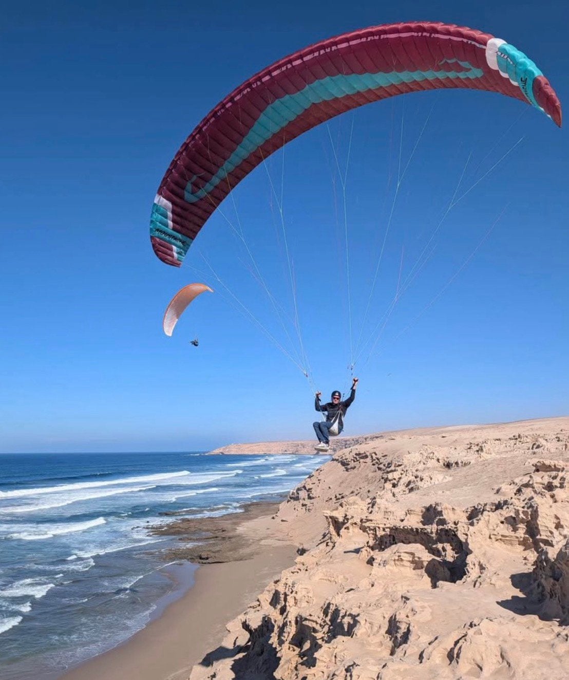 Moustache 2 26 m2, Sport en Fitness, Zweefvliegen en Paragliding, Ophalen of Verzenden, Zo goed als nieuw