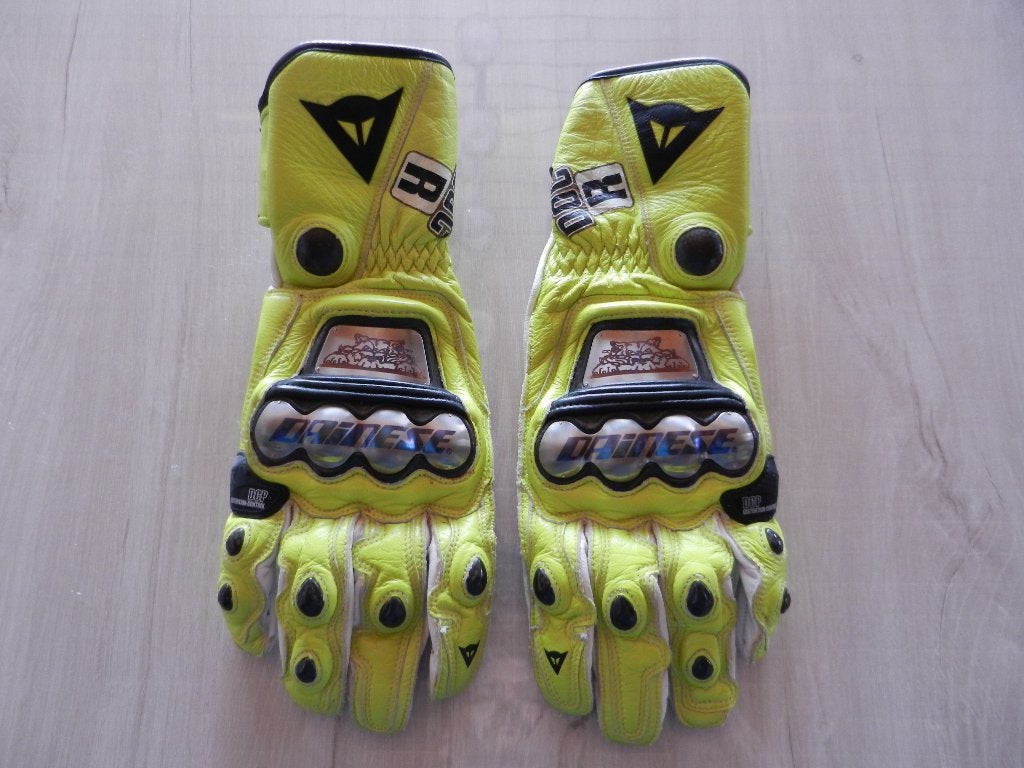 Replica Dainese racehandschoenen Valentino Rossi, Motoren, Ophalen, Dainese, Heren, Handschoenen