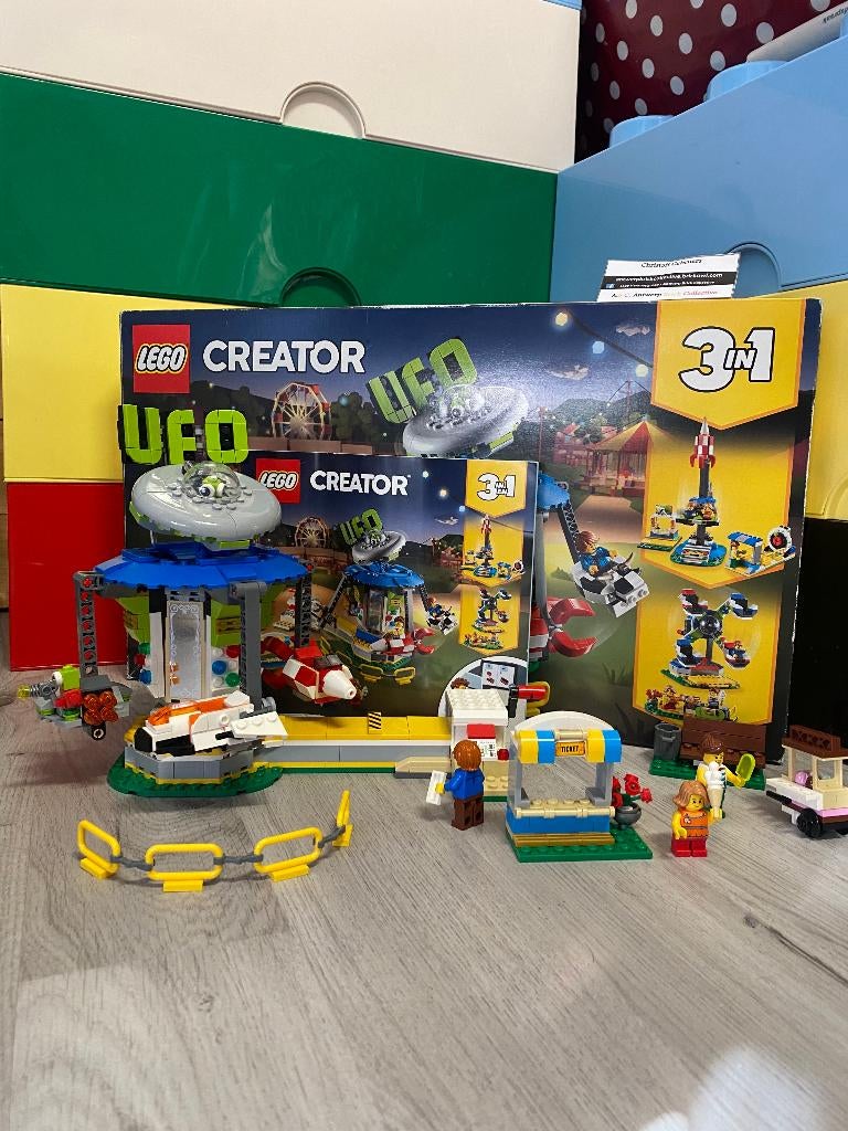 Lego Creator 3-in-1 - 31095 - Carroussel, Instructions incluses, Lego, Ensemble complet, Comme neuf