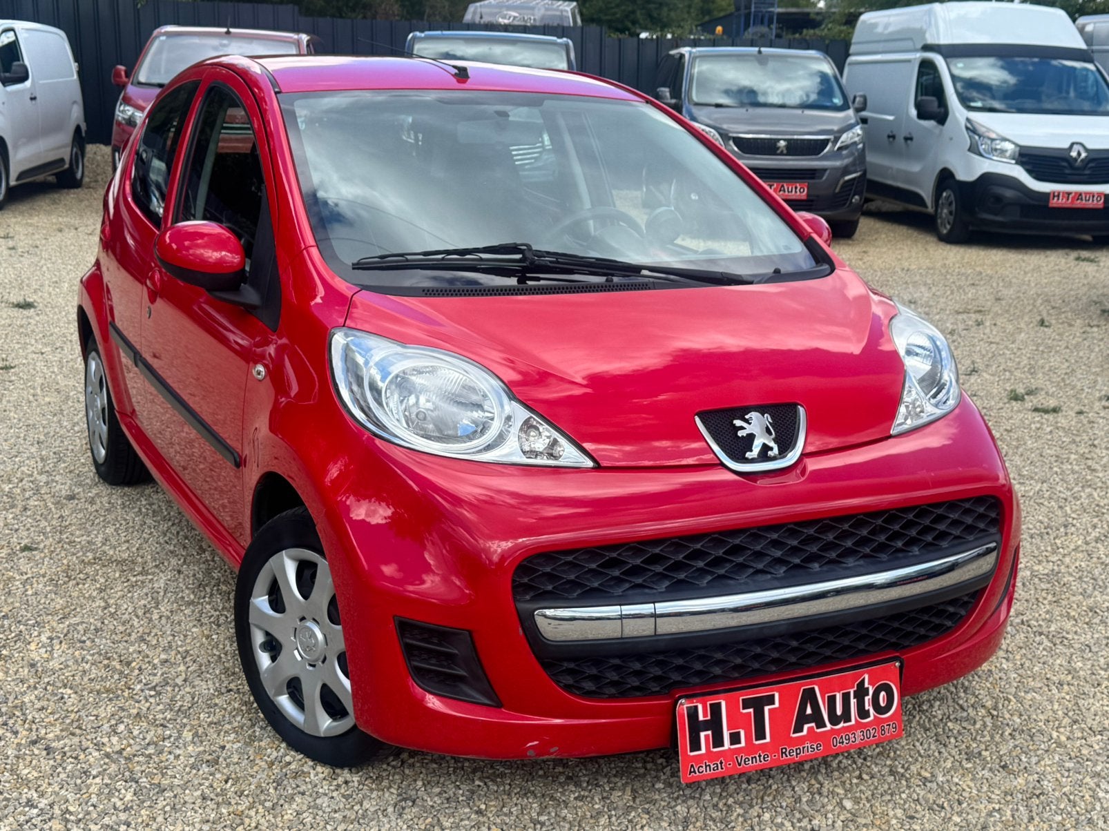 Peugeot 107 1.0i/Nieuwstaat/Automatische transmissie/Airco, Auto's, Peugeot, Stof, 50 kW, Zwart, 4 cilinders