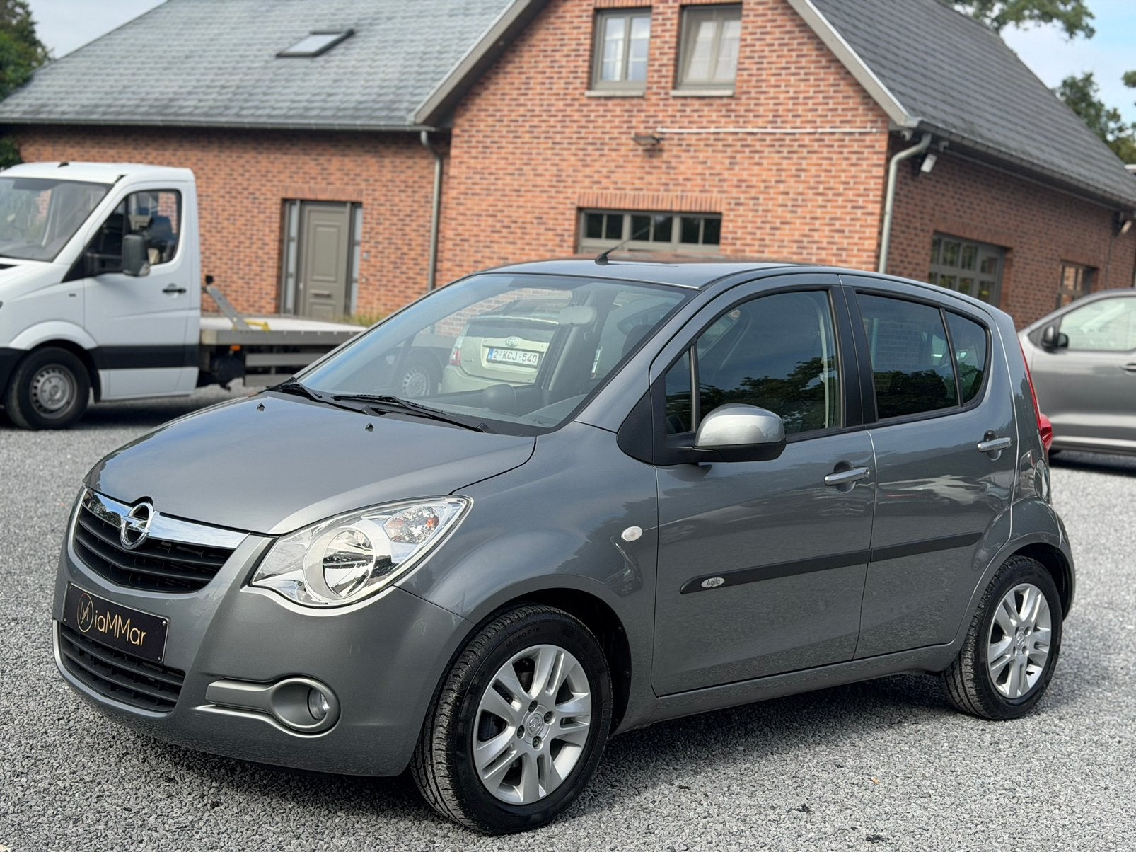 OPEL AGILA - 1.2 BENZINE, Auto's, Euro 5, Stof, Bedrijf, https://public.car-pass.be/vhr/fe402804-3720-44ed-9ae7-b617b4428129