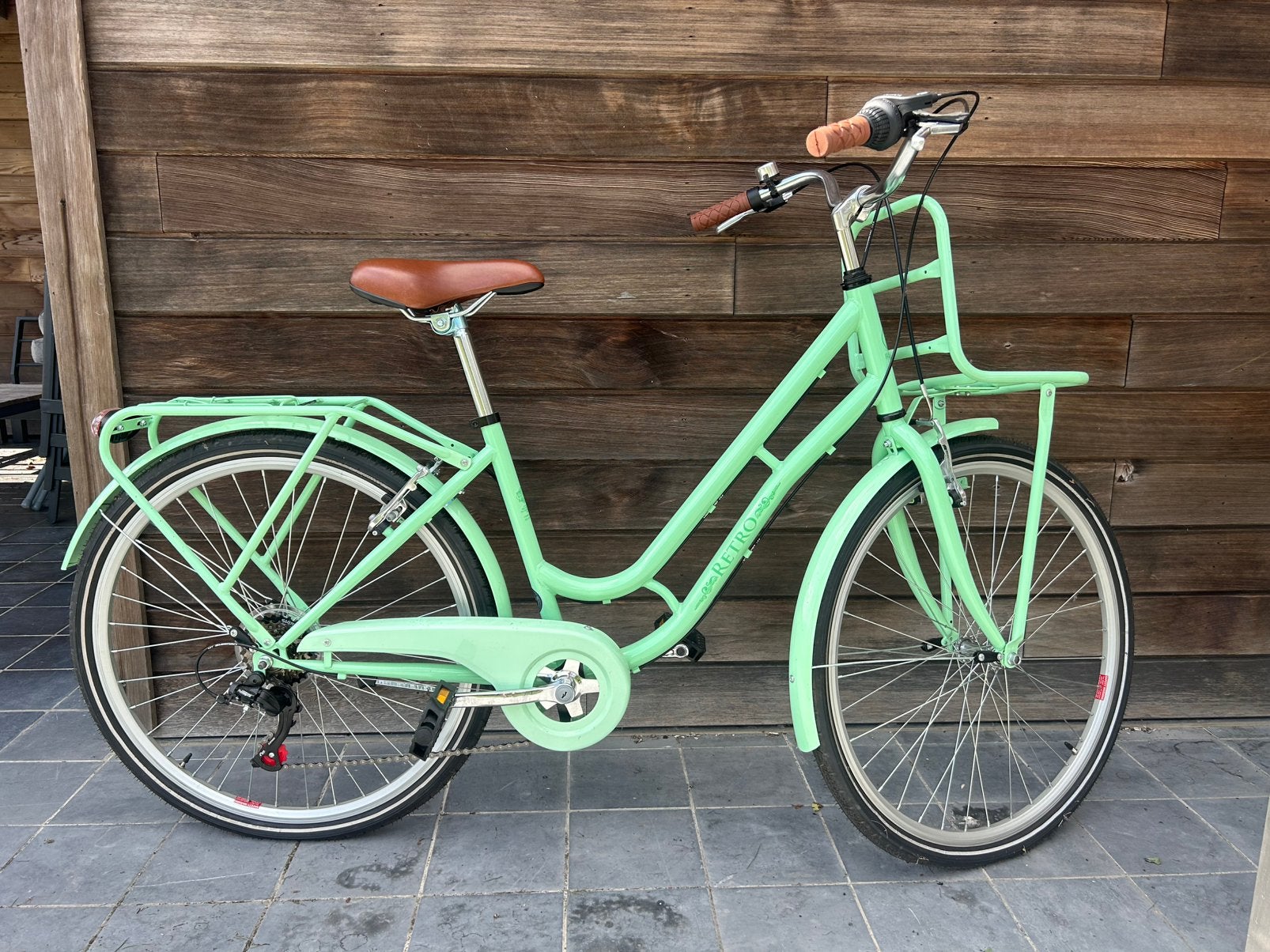 Retro kinderfiets 26 inch pastelgroen *NIEUW*, Fietsen en Brommers, Ophalen, Nieuw, 20 inch of meer