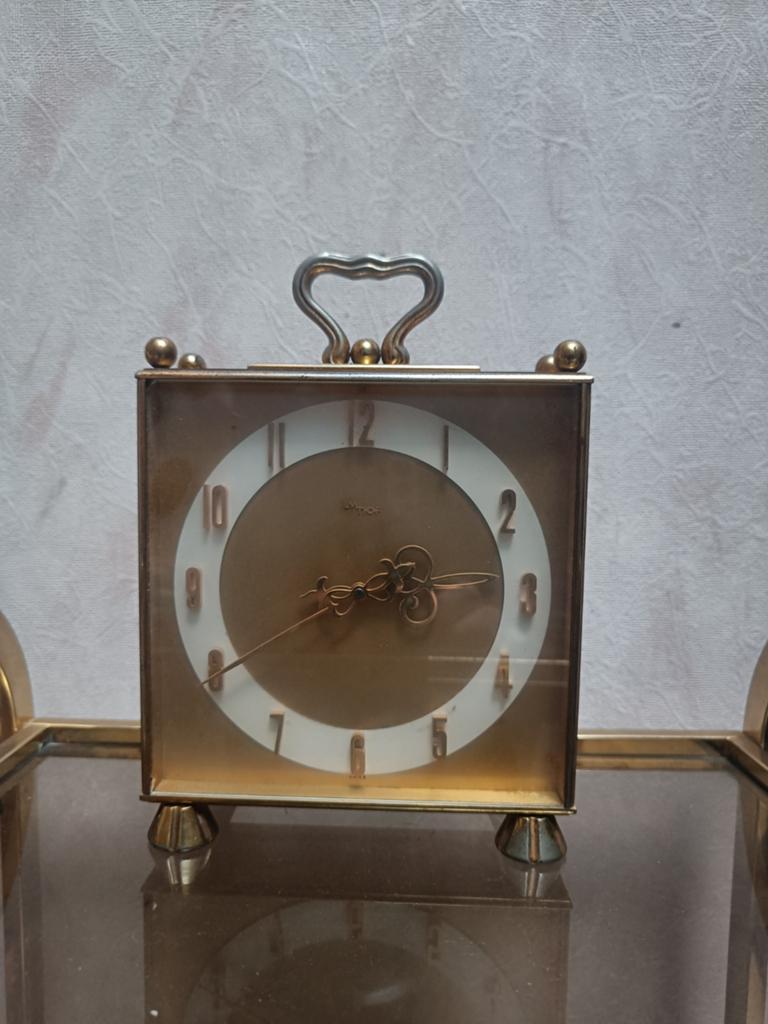 Vintage klok Imhof 15 jewels, Antiek en Kunst, Antiek | Klokken, Ophalen