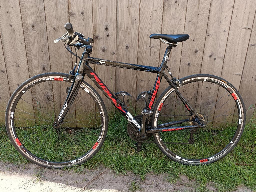 Ridley Fenix koersfiets met recht stuur, Fietsen en Brommers, Gebruikt, Aluminium, Meer dan 20 versnellingen, Ophalen