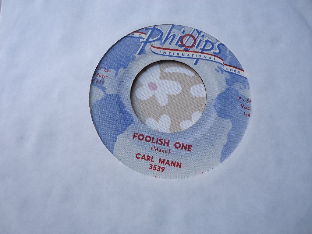 7" Carl MANN - Foolish one, Cd's en Dvd's, Vinyl Singles, Verzenden, Single