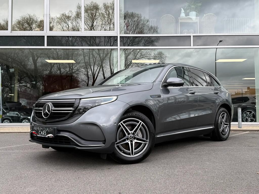 Mercedes-Benz EQC 400 80 kWh / AMG LINE / OPEN DAK / MEMORYZ, Auto's, Automaat, Gebruikt, 5 zetels, SUV of Terreinwagen