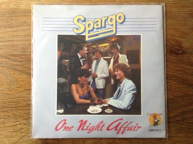 single spargo, Cd's en Dvd's, 7 inch, Ophalen of Verzenden, Pop, Beschermende buitenhoes