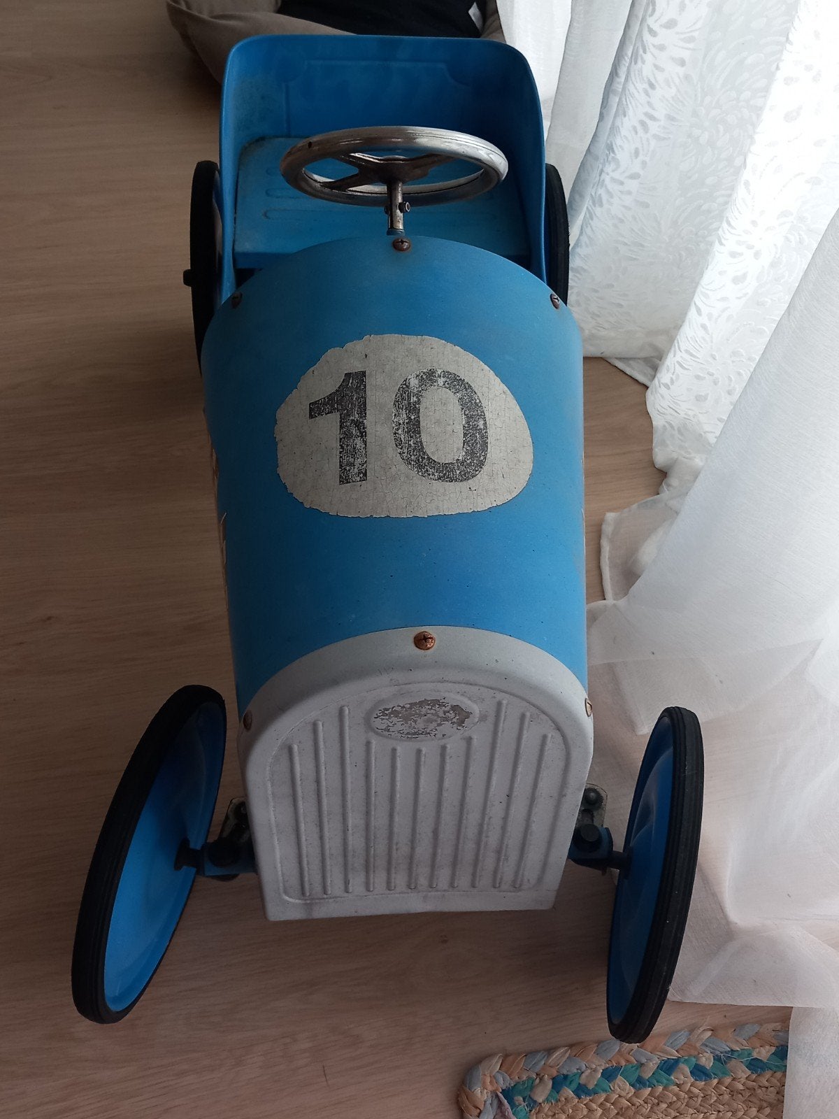 race car voor kleuters, Ophalen